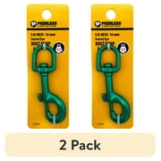 (2 pack) 5/8" Swivel Eye Bolt Snap, Multi-Color, Peerless Chain, #4720438