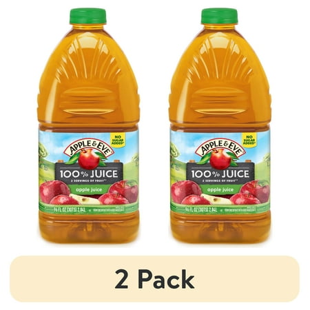 (2 pack) 6/96 100% Apple Juice