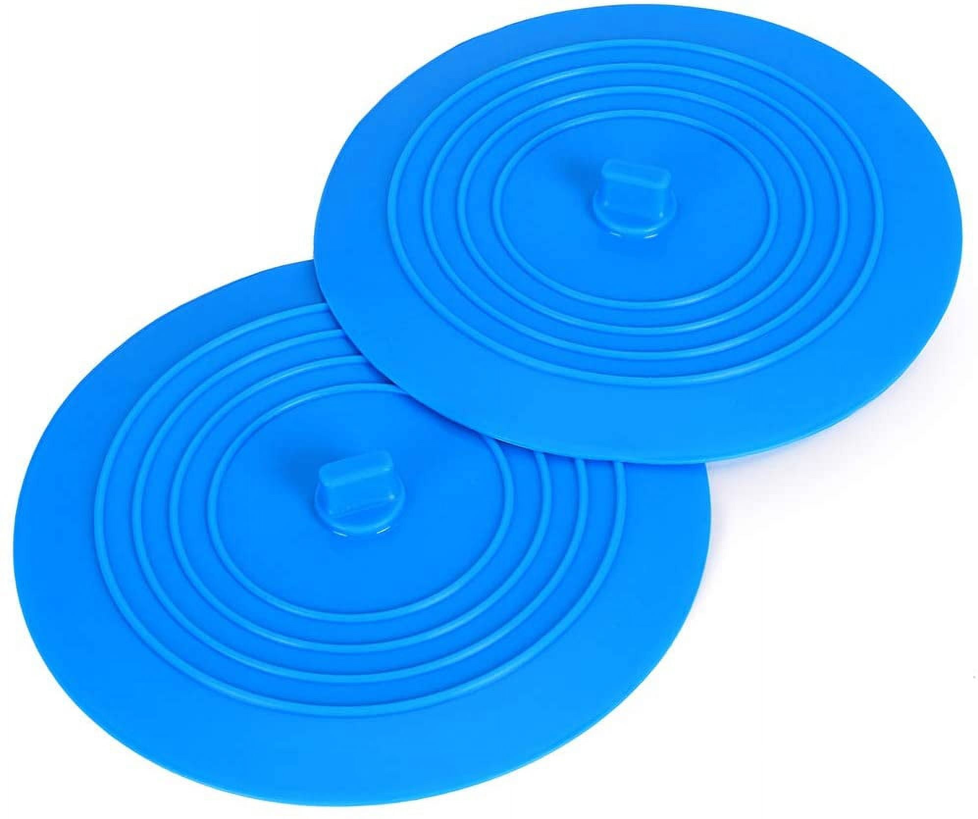 2 pack 6 Inches Universal Silicone Rubber Tub Stopper Drain Plug