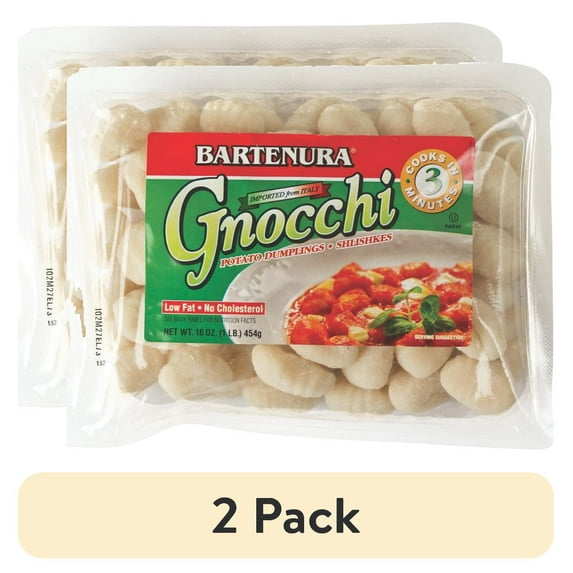 (2 pack) Bartenura Potato Gnocchi, 16 oz