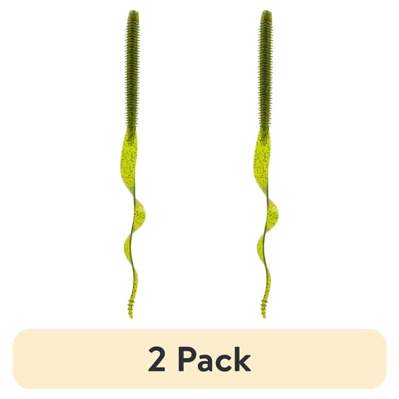 (2 pack) 6th Sense – Boosa 9.6 Ribbon Tail Worm, High-Action Soft Plastic Bass Bait