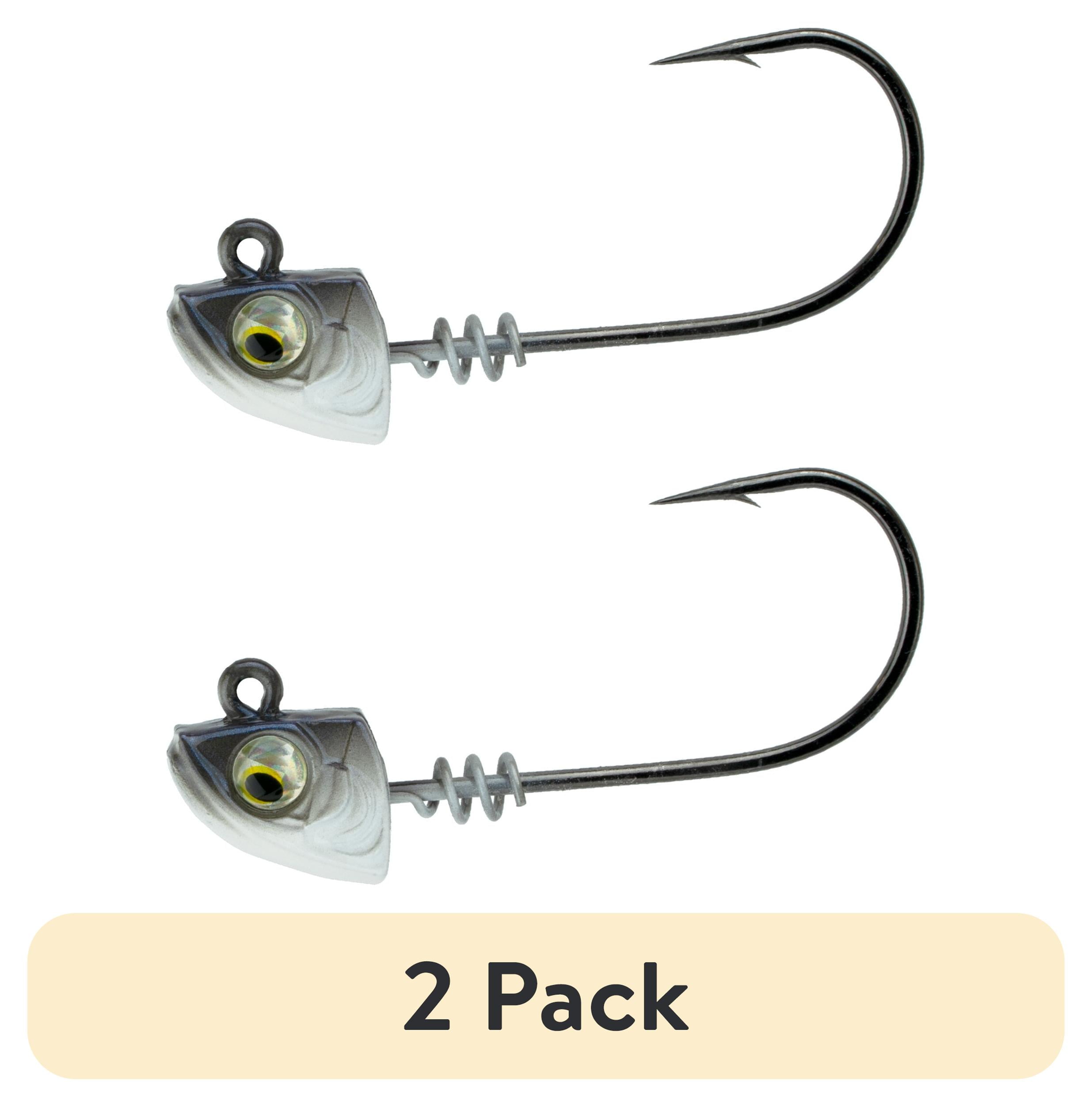 (2 pack) 6th Sense Fishing Divine Swimbait Jig Head - Baby Shad 1/4oz. 4/0 (3pk)
