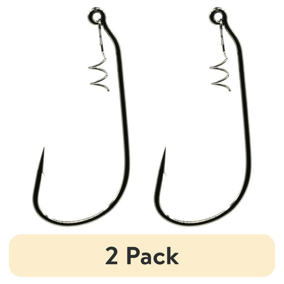 (2 pack) 6th Sense – LockDown Swimbait Hook for Soft Plastics with Secure Bait Lock Design