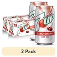 thumbnail image 1 of (2 pack) 7up Zero Cherry, 12 oz Can, 12 Units, 1 of 2