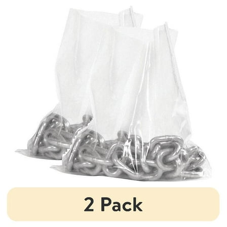 Partners Brand Flat Poly Bag,8 x 16",1 mil,PK1000 PB2300