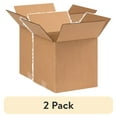 thumbnail image 1 of (2 pack) Box Partners Corrugated Bxs,9x9x9,Kraft,25/BDL - BXP 999, 1 of 6