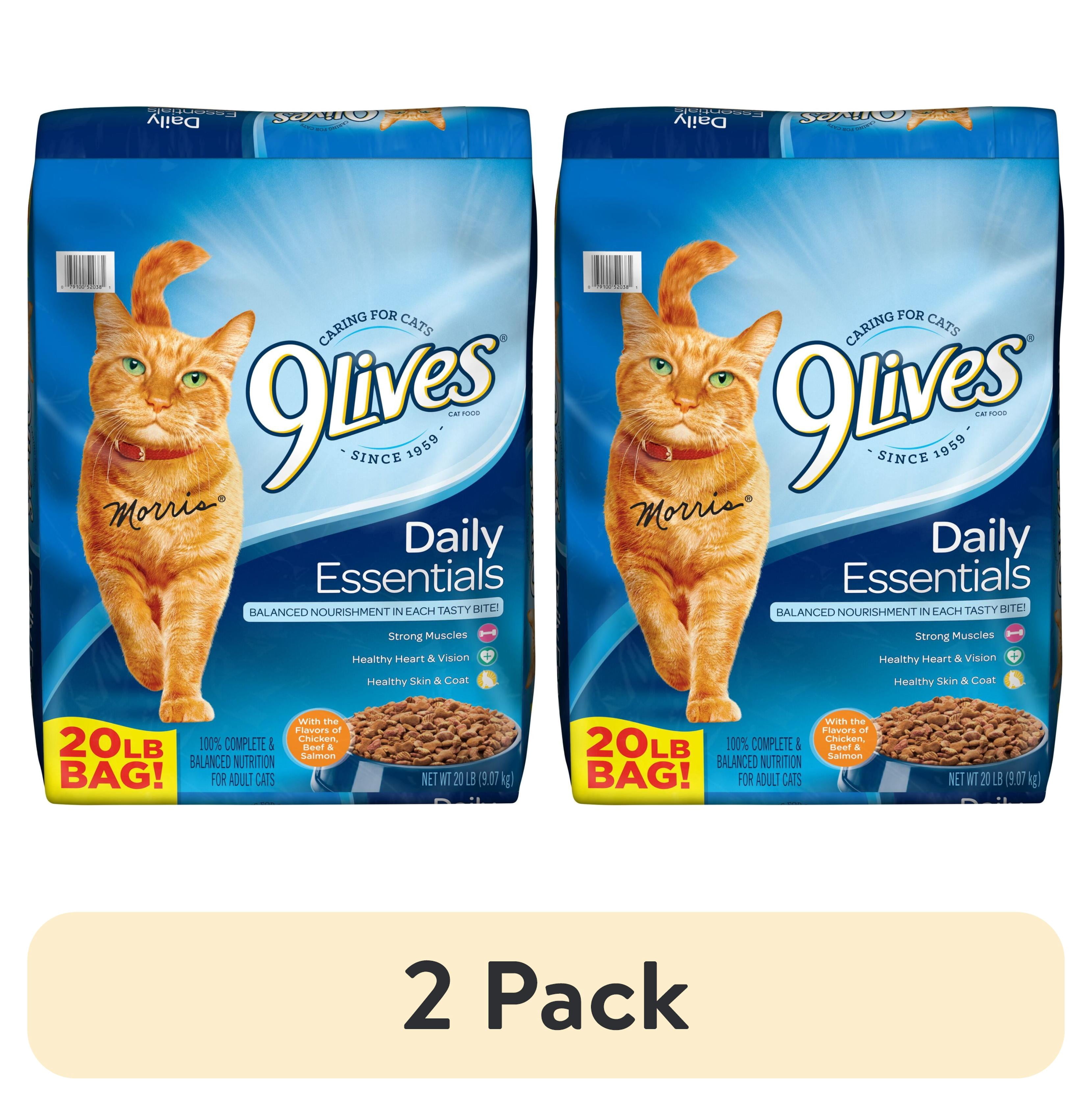 (2 pack) 9Lives Daily Essentials Dry Cat Food, 20 lb. Bag