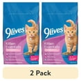 thumbnail image 1 of (2 pack) 9Lives Kitten Essentials Chicken & Ocean Fish Dry Cat Food, 2.5lb Bag, 1 of 9