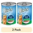 thumbnail image 1 of (2 pack) 9Lives Meaty Paté Super Supper Wet Cat Food, 13 oz. Can, 12 Count, 1 of 8