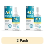 2 pack A+D Antimicrobial Hydrogel Spray   with Hypochlorous Acid, Alcohol-Free, Non-Sting Formula, Safe for All Ages, 4oz