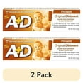 thumbnail image 1 of (2 pack) A+D Original Diaper Rash Ointment, Baby Skin Moisturizer, 4 Oz Tube, 1 of 4