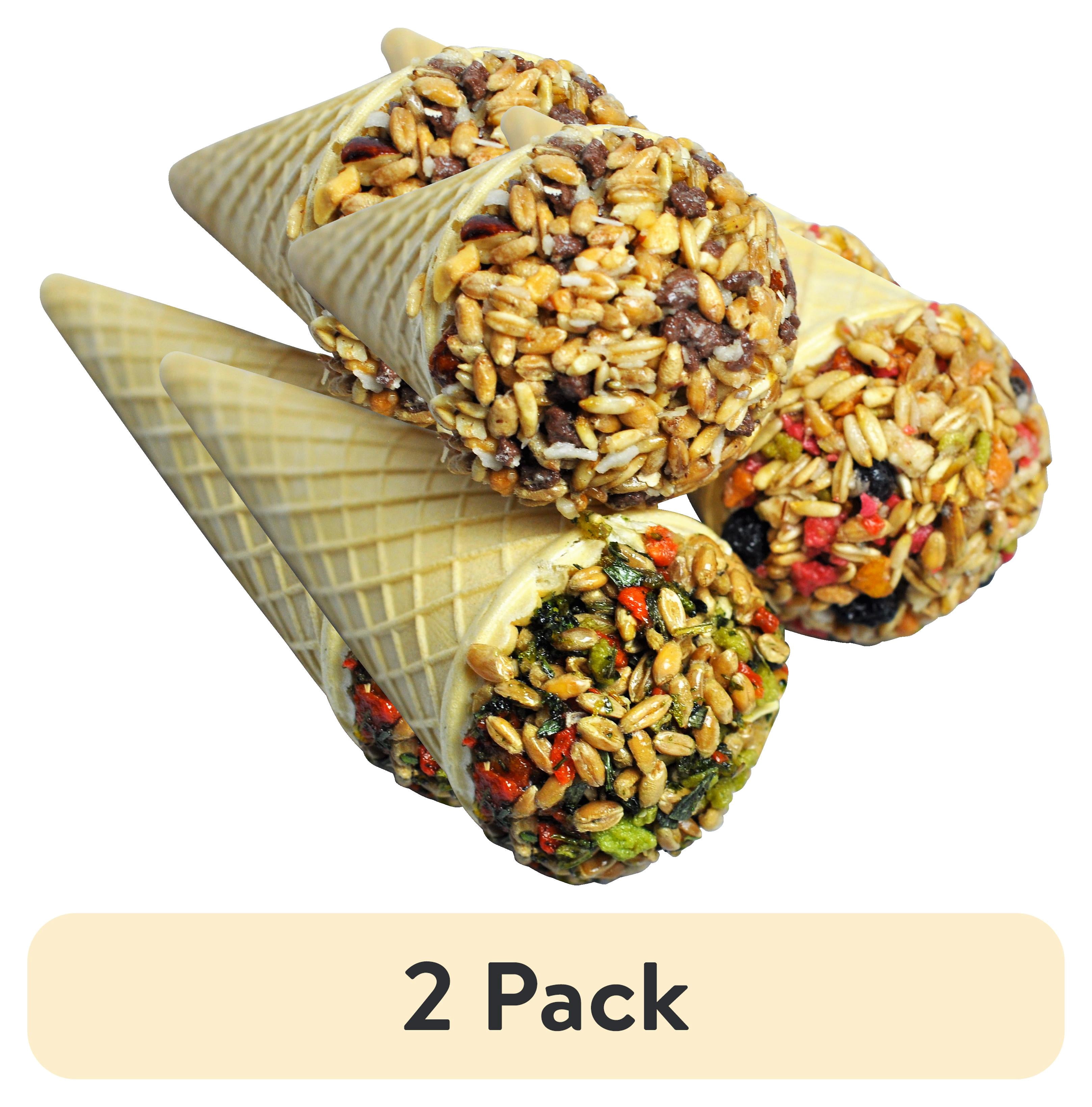 (2 pack) A&E VPOL Smakers Ice Cream Cone, Small Animal Treats