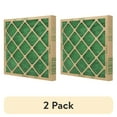 (2 pack) AAF Flanders 20" x 25" x 1" Nested Glass MERV 1 Air Filter (4 ...
