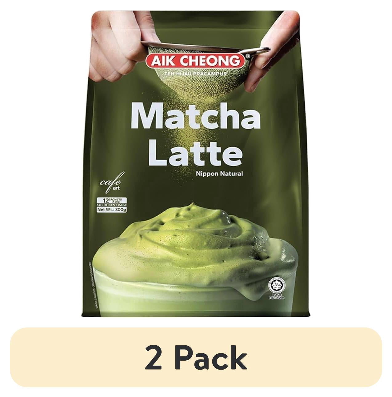 AIK CHEONG Instant 3in1 Matcha Latte Cafe Art (12 Sachets x 25g
