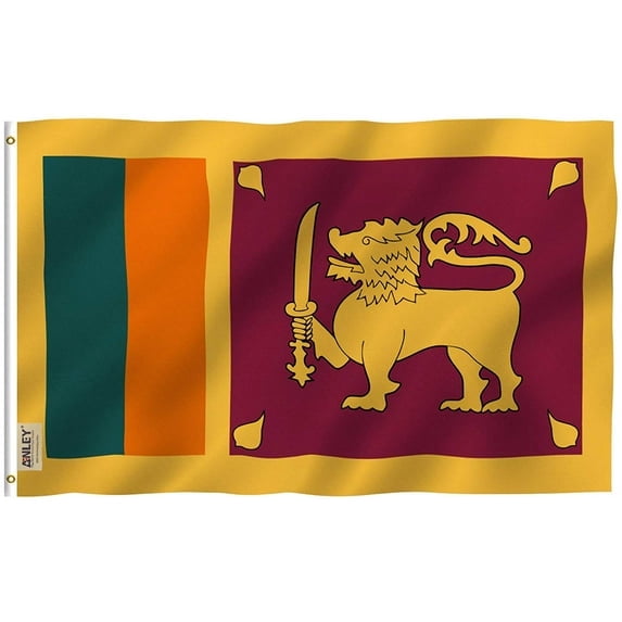 ANLEY Oregon State Flagge 3x5 Fuß – Aus Polyester, UV-beständig, Doppelt Genäht, Mit Messingösen, Für Windschwache Bereiche