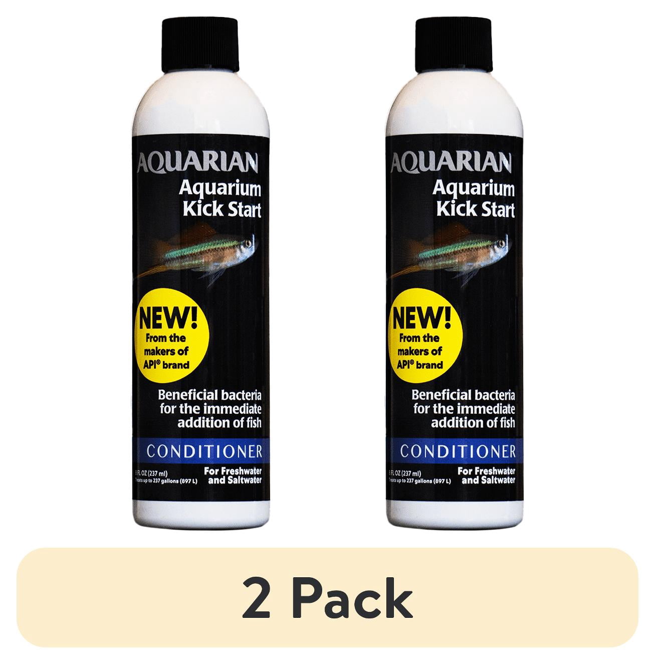 (2 pack) Aquarian By API Aquarium Kick Start 8 oz. Bottle