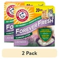 thumbnail image 1 of (2 pack) ARM & HAMMER Forever Fresh Clumping Cat Litter, Lavender Essential Oils, Multi-Cat, 20 lb, 1 of 14