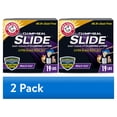 thumbnail image 1 of (2 pack) ARM & HAMMER Slide Multi-Cat Clumping Litter, Easy Clean-up Cat Litter, 19 lb, 1 of 15