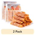 thumbnail image 1 of (2 pack) ASMPET Sweet Potato Dog Treats, Natural Chicken Jerky & Sweet Potato Chews for All Dogs, 15pcs, 1 of 10