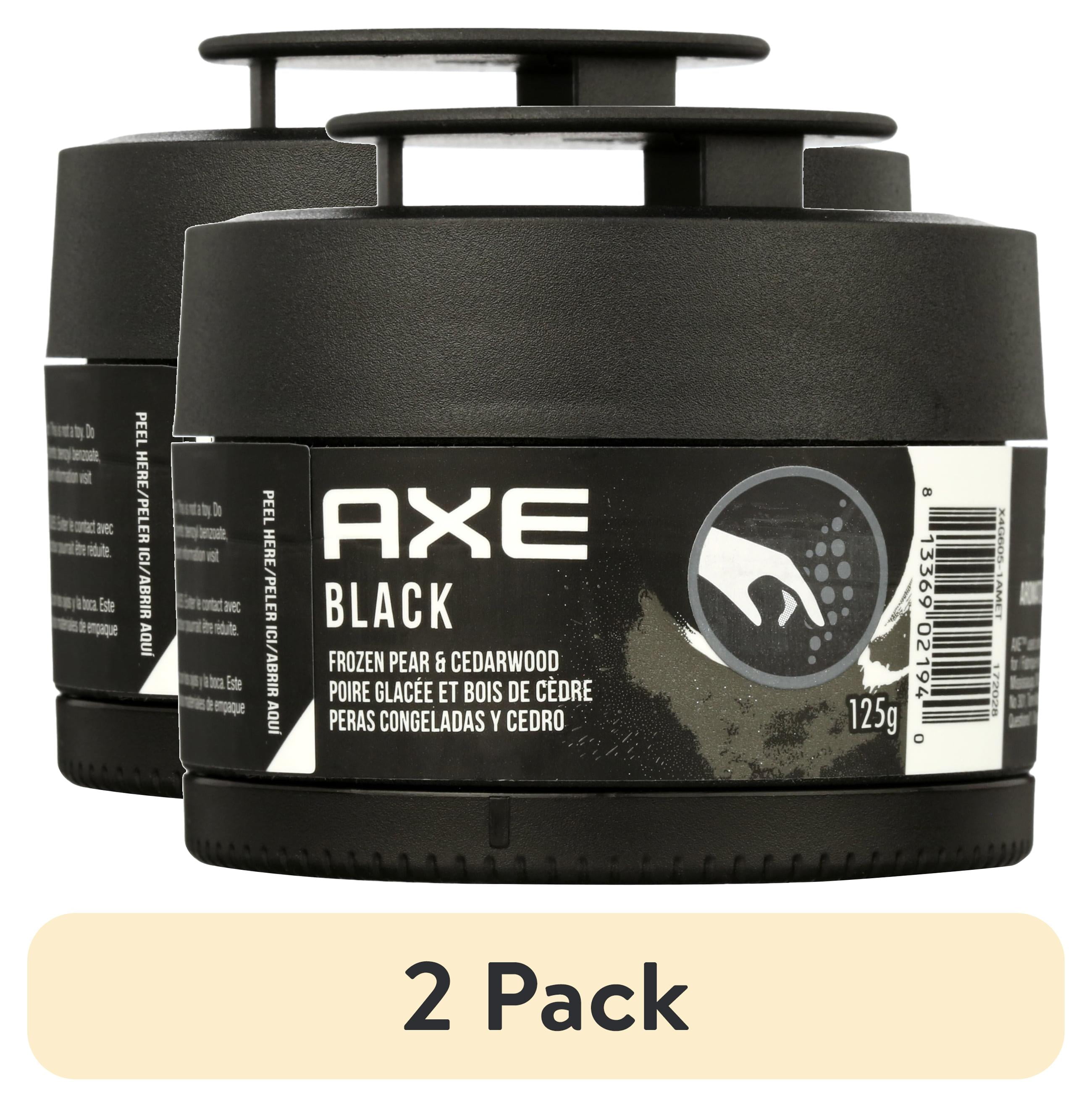 (2 pack) AXE Gel Can Car Air Freshener (Black Scent, 1 Pack)
