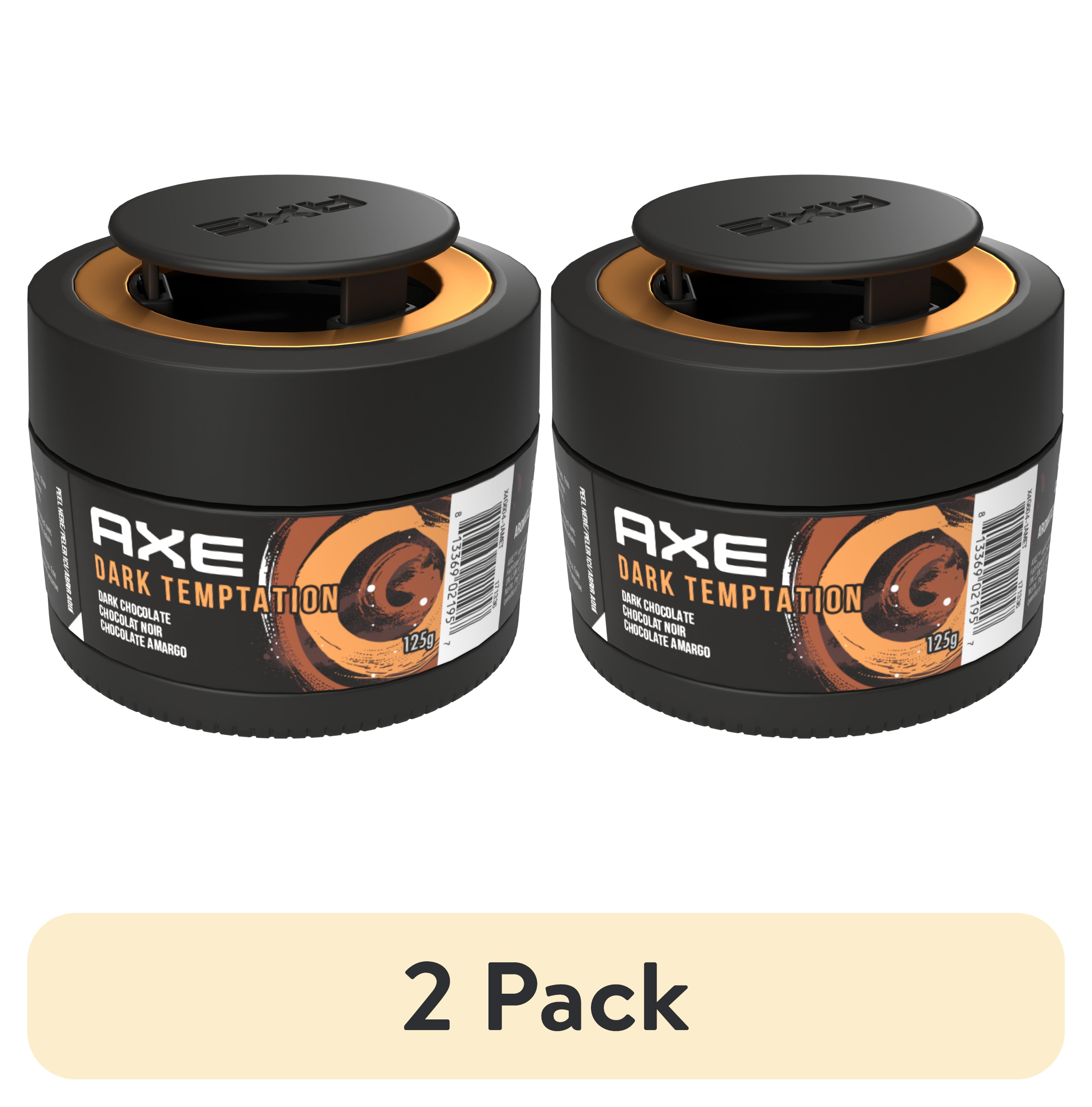 2 pack) AXE Gel Can Car Air Freshener (Dark Temptation Scent, 1