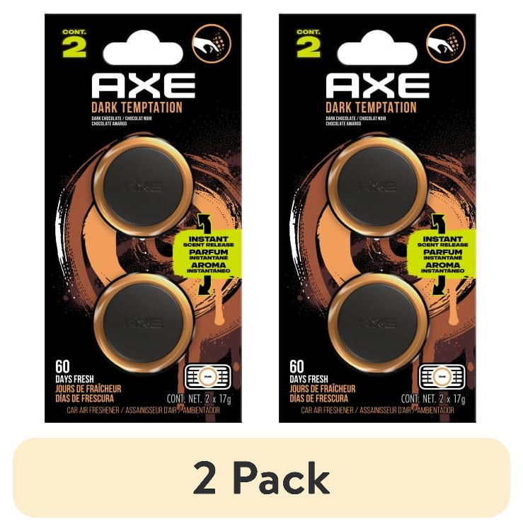 AXE Mini Vent Clip Car Air Freshener (Dark Temptation Scent, 2