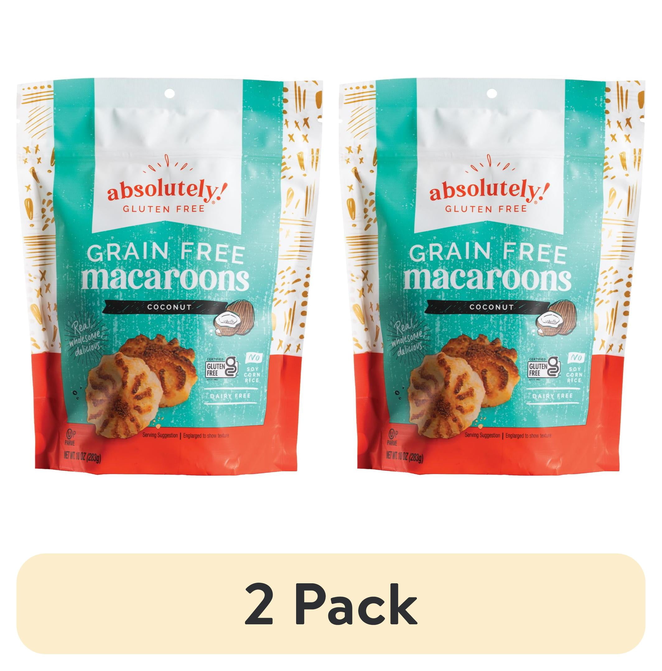 (2 pack) Absolutely Gluten Free Coconut Macaroon Cookies, 10oz