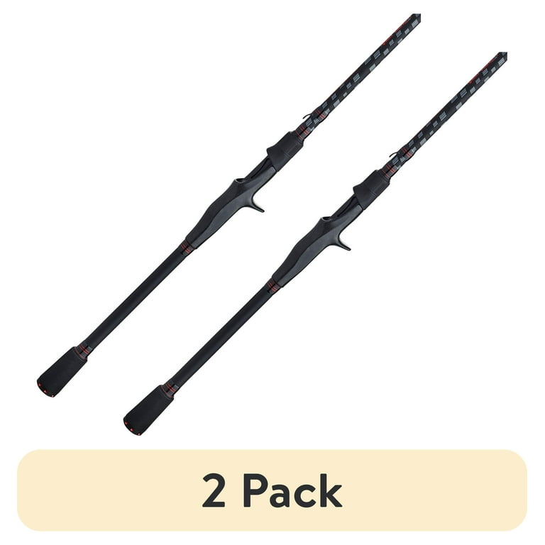 (2 pack) Abu Garcia Vendetta Casting Rod, 7'3" Medium Heavy Fishing Rod (2 pack) Abu Garcia Vendetta Casting Rod, 7'3" Medium Heavy Fishing Rod