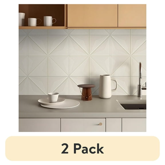 (2 pack) Abyssaly Drop Ceiling Tile, 13.7" x 13.7" 16 Pcs White Foam Ceiling Tiles, 3D Wall Panels Foam Peel and Stick Ceiling Tiles