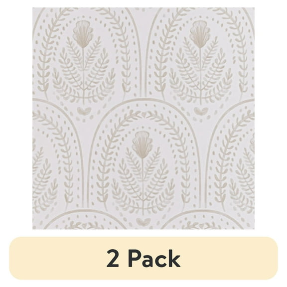 (2 pack) Abyssaly Peel and Stick Wallpaper Modern Wall Paper Boho Self-Adhesive Removable Wallpaper 17.3 in×118 in