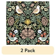 (2 pack) Abyssaly Vintage Classics Wallpaper 17.7" x 118" Peel and Stick Wallpaper Removable Embossed Self Adhesive Wallpapaer Vinyl Wall Paper for Wall Decor Home Renovation Covering Old Furniture