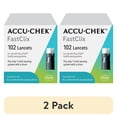 thumbnail image 1 of (2 pack) Accu-Chek FastClix Lancet for Lancing Device Needle Multiple Depth Settings 1 Box(s), 102 /Box, 1 of 8