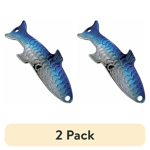 (2 pack) Acme Tackle Phoebe, Fishing Lure Spoon, 1/6 oz., Gold