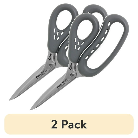 (2 pack) Acme Ti Bonded Scissors 9" Oversized Gray 18687