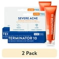 thumbnail image 1 of (2 pack) AcneFree Terminator 10 Acne Spot Treatment Cream with 10% Maximum Strength Benzoyl Peroxide, 1 fl oz, 1 of 13