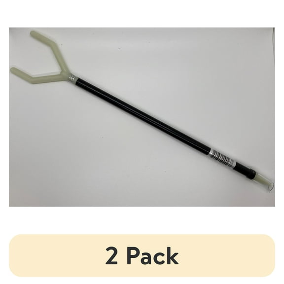 (2 pack) Active Fishin' Stix 40" Magnum Extendable Rod Holder Trident Glow Head