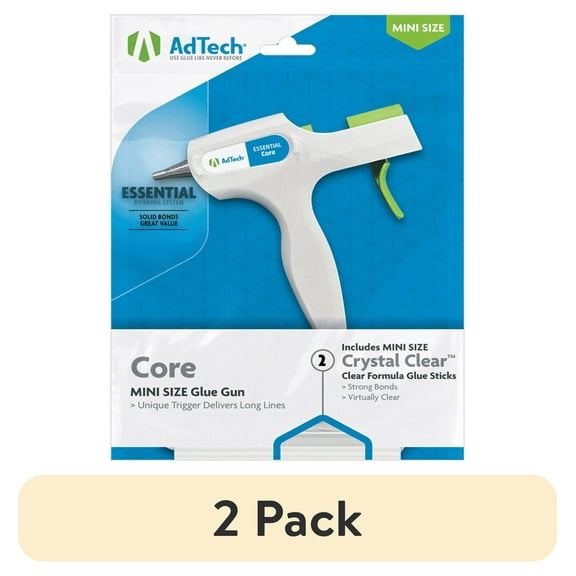 (2 pack) AdTech Essential Mini Glue Gun