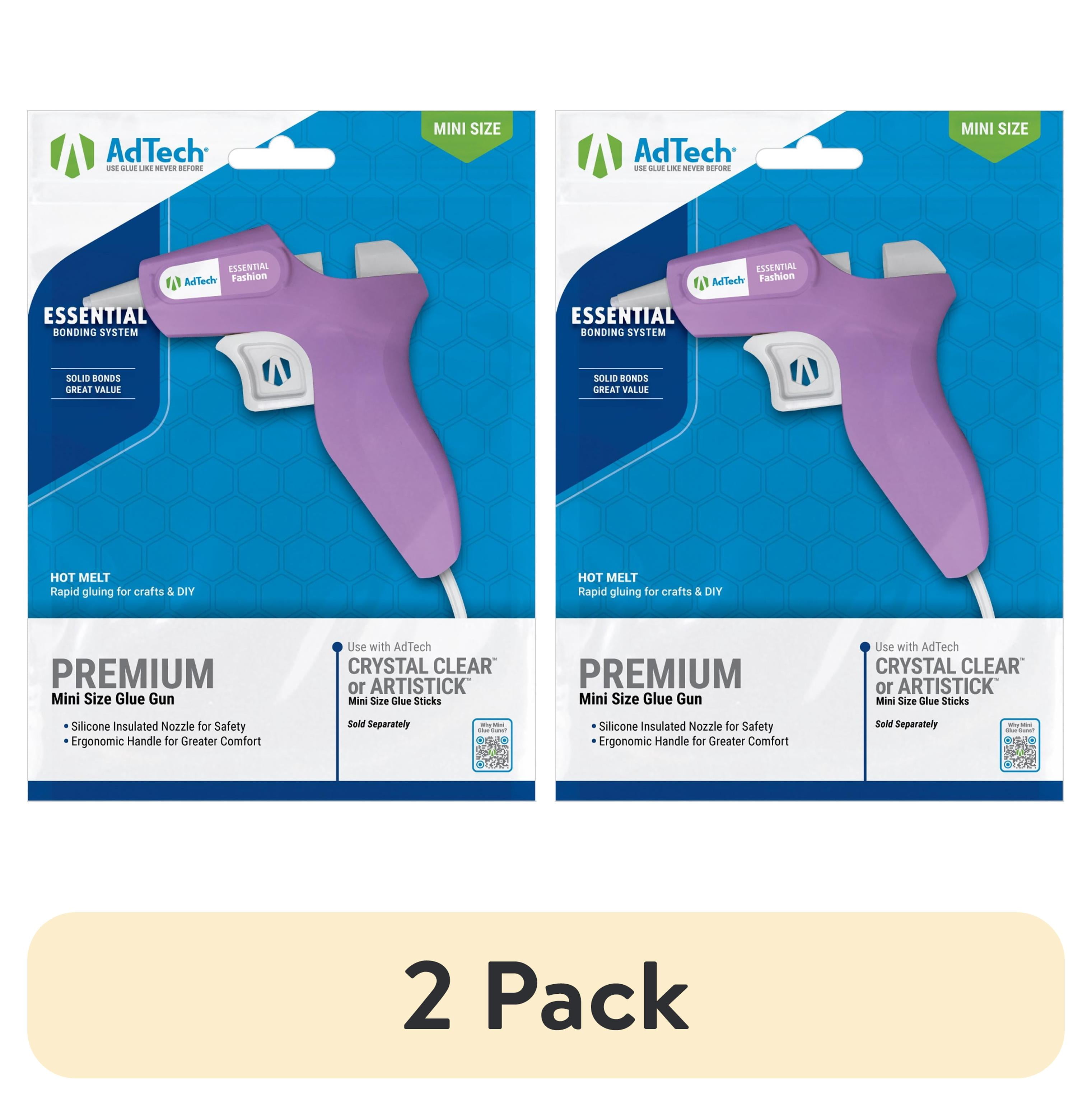 (2 pack) AdTech High-Temp Mini Lavender Glue Gun