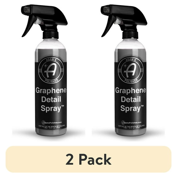 (2 pack) Adam’s Polishes Graphene Detail Spray, 16oz