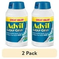 thumbnail interactive-video image 1 of (2 pack) Advil Liqui-Gels Pain Relievers for Headache Relief, Fever Reducer Liquid Filled Capsules, 200 Mg Ibuprofen, 200 Count, 1 of 18