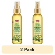 2 pack African Pride Olive Miracle Anti-Breakage Heat Protection Shine Mist Hair Spray, 4 fl oz, Female, All Hair