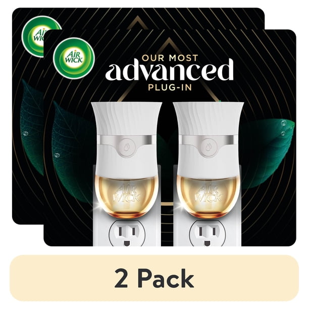 Air Wick Plug in Scented Oil Warmer, 2 ct, Air Freshener, Essential Oils