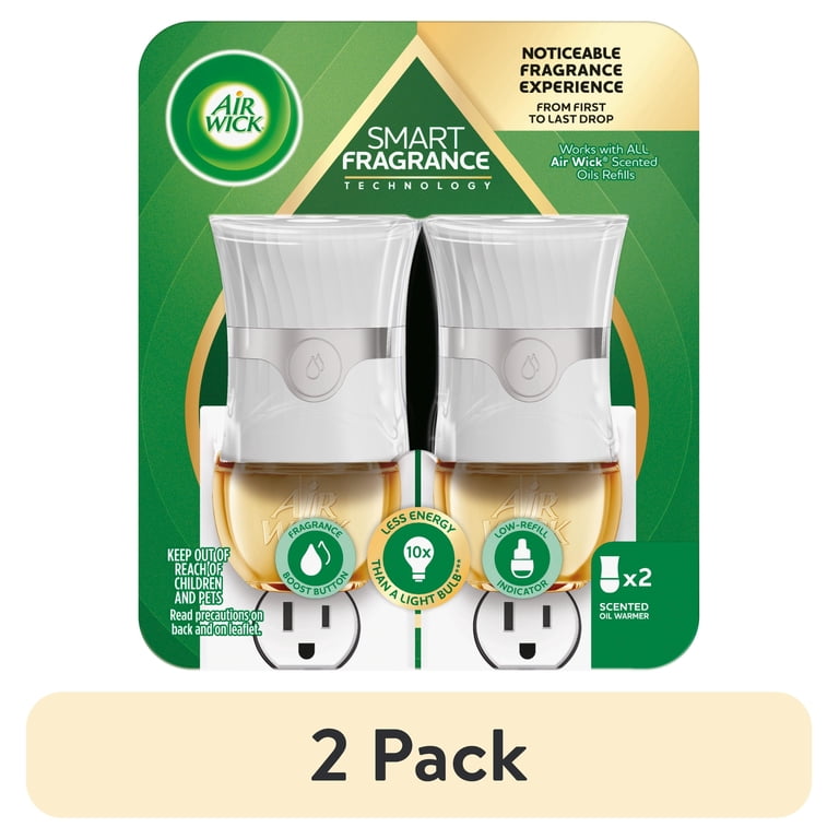 Air Wick Scented Oil Plug In Air Freshener Warmer, 2 Count