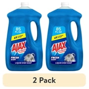 2 pack Ajax Extreme Clean Foaming Dish Soap, Deep Cleaning, Grease-Cutting, 85 fl oz