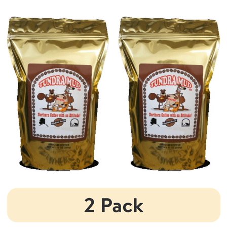 (2 pack) Ak Coffee Roastery 12oz Locally Roasted Coffee Tundra Mud