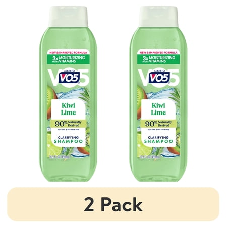 (2 pack) Alberto VO5 Kiwi Lime Clarifying Shampoo with Rosemary Extract, Paraben Free, Silicone Free, Vitamin-Enriched Formula for Deep Clean & Shine price history and forecast - Alberto VO5 Alberto VO5