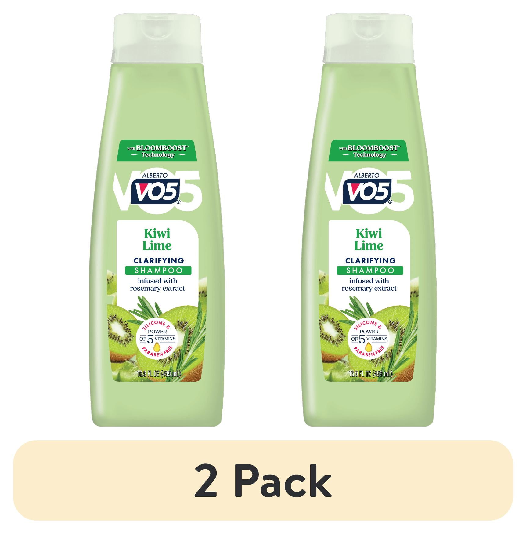 (2 pack) Alberto VO5 Kiwi Lime Clarifying Shampoo with Rosemary Extract ...