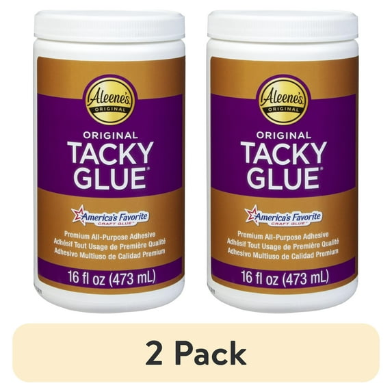 (2 pack) Aleene's Tacky Glue Jar, Pint