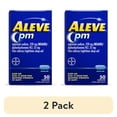 thumbnail image 1 of (2 pack) Aleve PM Pain Reliever & Nighttime Sleep Aid Caplets, 50 Count, 1 of 10