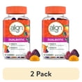 thumbnail interactive-video image 1 of (2 pack) Align Dualbiotic, Prebiotics and Probiotics for Women and Men, Fruit Flavor, 60 Gummies, 1 of 11